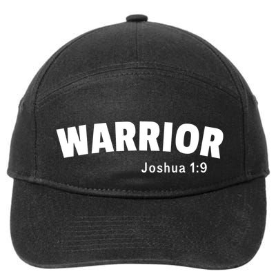 Warrior Joshua 1:9 7-Panel Snapback Hat