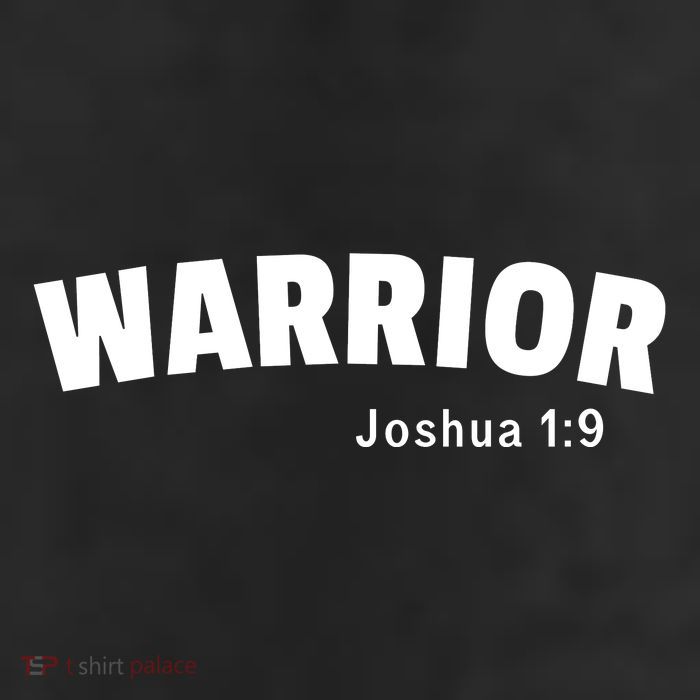 Warrior Joshua 1:9 Adult Drive Performance Visor