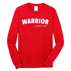 Warrior Joshua 1:9 Long Sleeve Shirt