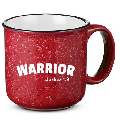 Warrior Joshua 1:9 15oz Campfire Ceramic Mug
