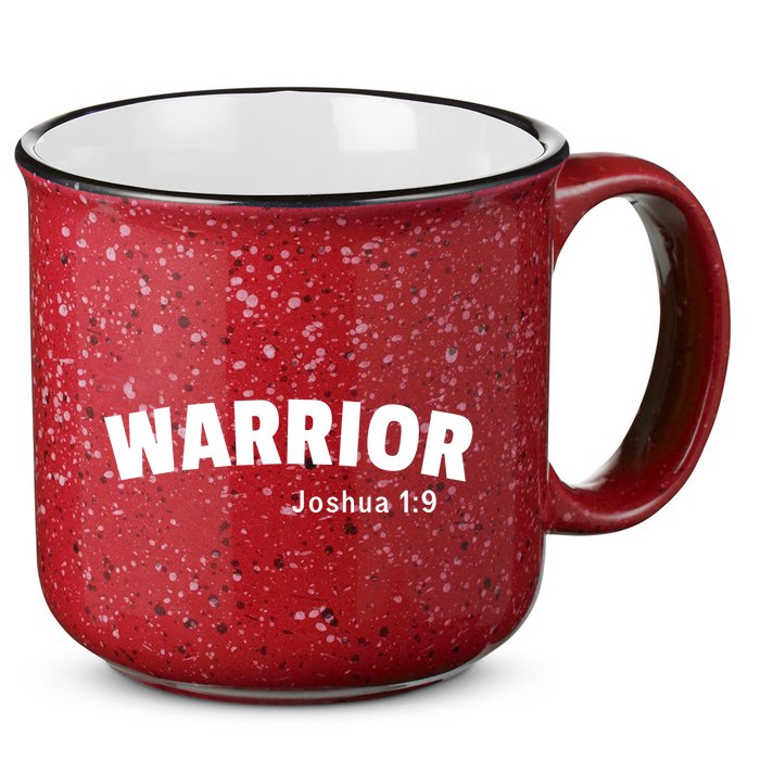 Warrior Joshua 1:9 15oz Campfire Ceramic Mug