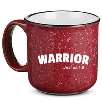 Warrior Joshua 1:9 15oz Campfire Ceramic Mug