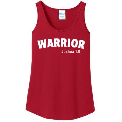 Warrior Joshua 1:9 Ladies Essential Tank