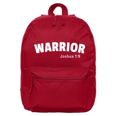 Warrior Joshua 1:9 16 in Basic Backpack