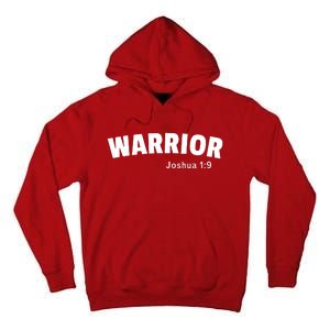 Warrior Joshua 1:9 Tall Hoodie