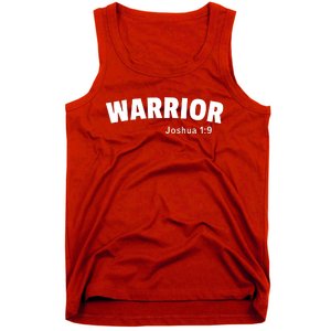 Warrior Joshua 1:9 Tank Top