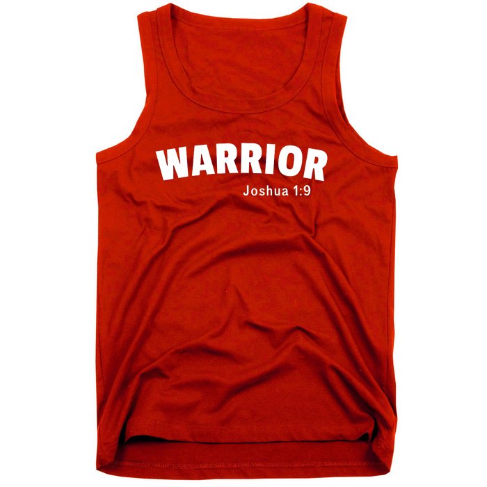 Warrior Joshua 1:9 Tank Top