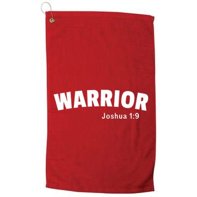 Warrior Joshua 1:9 Golf Towel