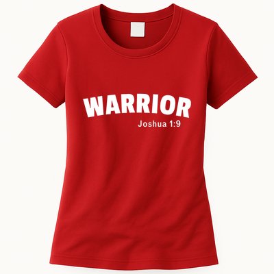 Warrior Joshua 1:9 Womens T-Shirt