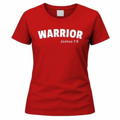 Warrior Joshua 1:9 Women's T-Shirt