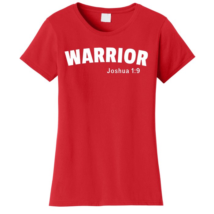 Warrior Joshua 1:9 Women's T-Shirt