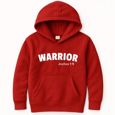 Warrior Joshua 1:9 Kids Hoodie