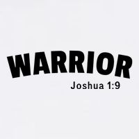Warrior Joshua 1:9 Garment-Dyed Sweatshirt
