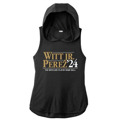 Witt Jrperez ’24 Ladies PosiCharge Tri-Blend Wicking Draft Hoodie Tank