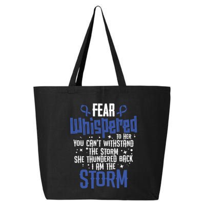 Whispered Juvenile Arthritis Awareness Supporter Ribbon Gift 25L Jumbo Tote