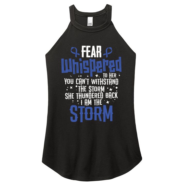 Whispered Juvenile Arthritis Awareness Supporter Ribbon Gift Women's Perfect Tri Rocker Tank