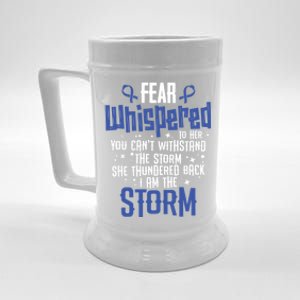 Whispered Juvenile Arthritis Awareness Supporter Ribbon Gift Beer Stein