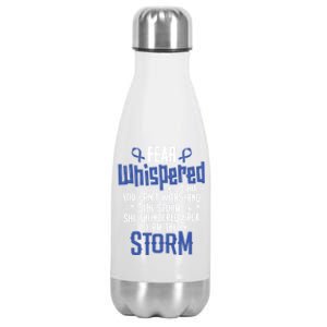 Whispered Juvenile Arthritis Awareness Supporter Ribbon Gift Stainless Steel Insulated Water Bottle