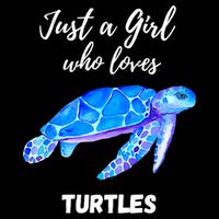 Women Just A Who Loves Turtles Sea Turtle Drawstring Bag