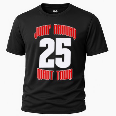 Wisconsin Jump Around Mad Town 25 Performance Shirt