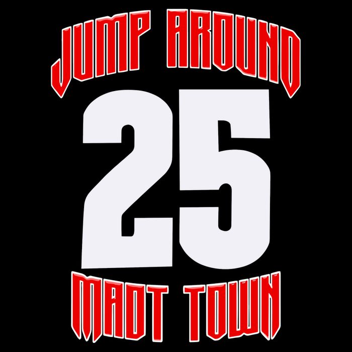 Wisconsin Jump Around Mad Town 25 Womens Tank Top