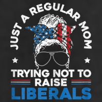 Womens Just A Regular Mom Trying Not To Raise Liberals For A Mom Adult Drive Performance Visor