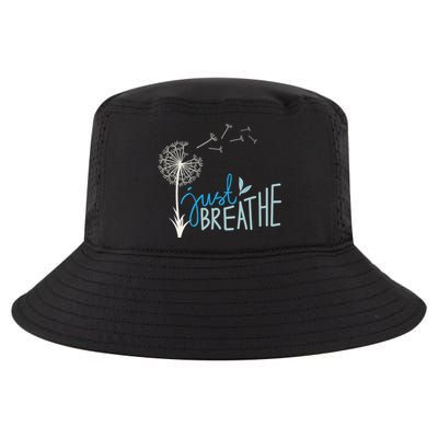 Women’S Just Breathe Relax Let Go Calm Cool Comfort Performance Bucket Hat