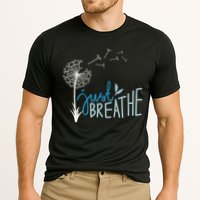 Women’S Just Breathe Relax Let Go Calm Cooling Performance Crew T-Shirt