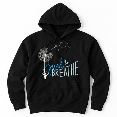 Women’S Just Breathe Relax Let Go Calm Hoodie