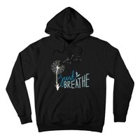 Women’S Just Breathe Relax Let Go Calm Hoodie