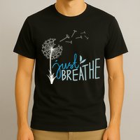 Women’S Just Breathe Relax Let Go Calm T-Shirt
