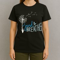 Women’S Just Breathe Relax Let Go Calm T-Shirt