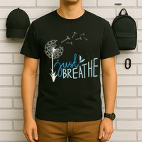 Women’S Just Breathe Relax Let Go Calm T-Shirt