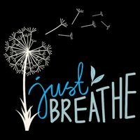 Women’S Just Breathe Relax Let Go Calm T-Shirt
