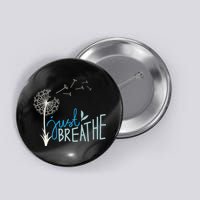 Women’S Just Breathe Relax Let Go Calm Button