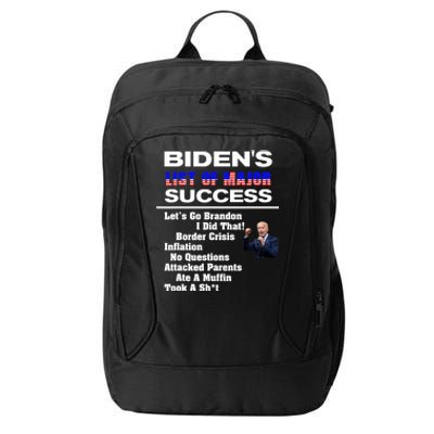 Why Joe Biden Sucks (In A Nutshell) Political Humor City Backpack