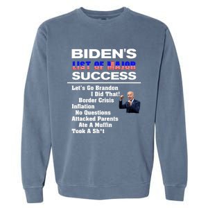 Why Joe Biden Sucks (In A Nutshell) Political Humor Garment-Dyed Sweatshirt