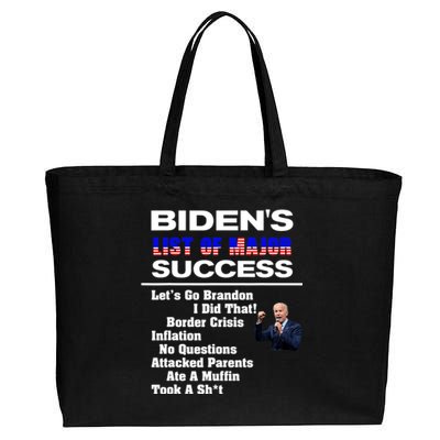 Why Joe Biden Sucks (In A Nutshell) Political Humor Cotton Canvas Jumbo Tote