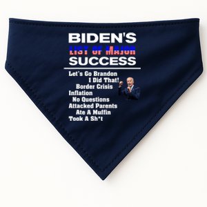 Why Joe Biden Sucks (In A Nutshell) Political Humor USA-Made Doggie Bandana