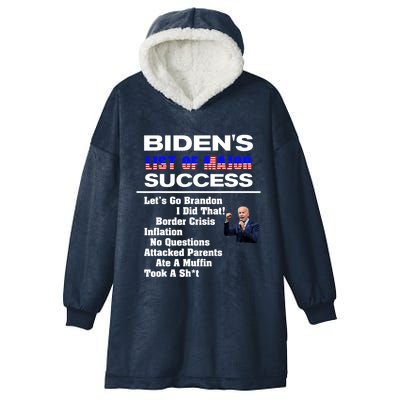 Why Joe Biden Sucks (In A Nutshell) Political Humor Hooded Wearable Blanket