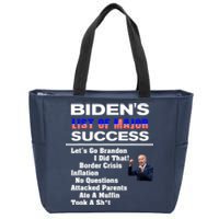 Why Joe Biden Sucks (In A Nutshell) Political Humor Zip Tote Bag