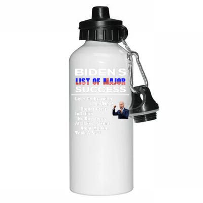 Why Joe Biden Sucks (In A Nutshell) Political Humor Aluminum Water Bottle