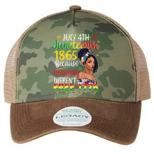 Women Juneteenth Because My Ancestor Werent Free 1776 Gift African Pride Legacy Tie Dye Trucker Hat