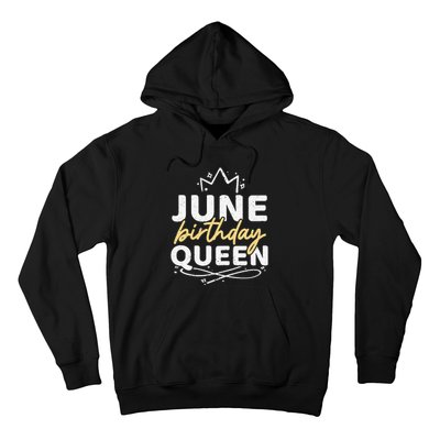 Wo Junge Birthday Queen Hoodie