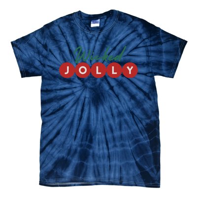 Wicked Jolly Christmas Tie-Dye T-Shirt