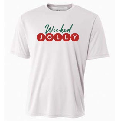 Wicked Jolly Christmas Cooling Performance Crew T-Shirt