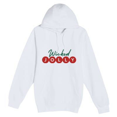 Wicked Jolly Christmas Premium Pullover Hoodie