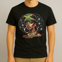 Women Jamaica Clothes Jamaica Flag T-Shirt