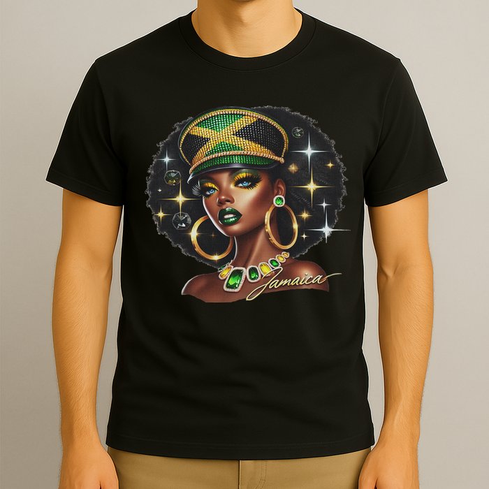 Women Jamaica Clothes Jamaica Flag T-Shirt