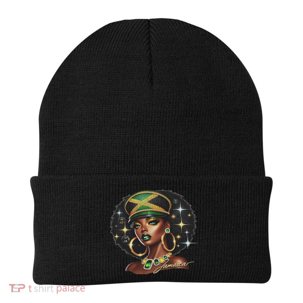 Women Jamaica Clothes Jamaica Flag Beanie